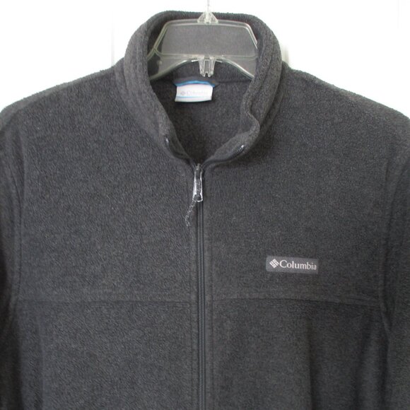Columbia Mens L/S Gray Fleece Full Zip Sweater NWOT - Size Large - Picture 2 of 2